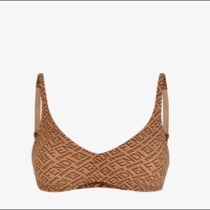 Fendi X Skims Skimpy Scoop Bralette Size 2X